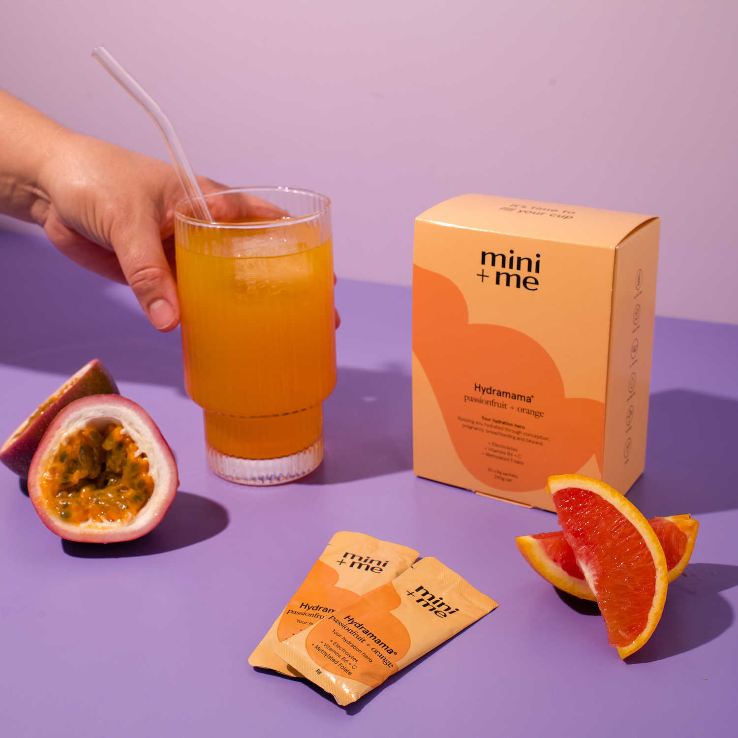 Hydramama Hydramama Mini + Me Passionfruit + Orange