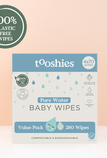 Tooshies Tooshies Pure Water Baby Wipes 280pk