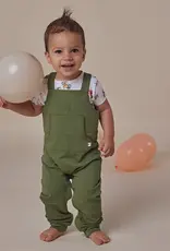 Snuggle Hunny Kids Snuggle Hunny Olive Organic Joey Overalls - Size 1