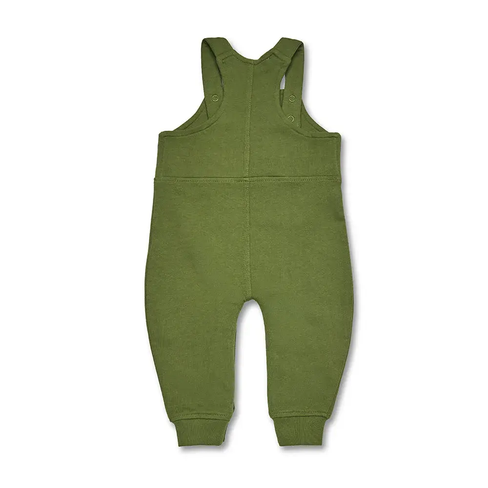 Snuggle Hunny Kids Snuggle Hunny Olive Organic Joey Overalls - Size 1
