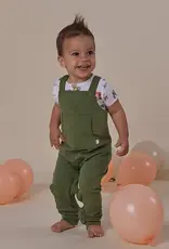 Snuggle Hunny Kids Snuggle Hunny Olive Organic Joey Overalls - Size 1