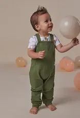 Snuggle Hunny Kids Snuggle Hunny Olive Organic Joey Overalls - Size 1
