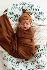 Snuggle Hunny Kids Snuggle Hunny Bronze Baby Jersey Wrap & Beanie Set