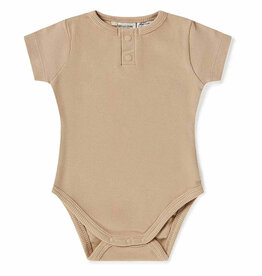 Snuggle Hunny Kids Snuggle Hunny Pebble Short Sleeve Organic Bodysuit - Size 1