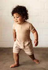 Snuggle Hunny Kids Snuggle Hunny Pebble Short Sleeve Organic Bodysuit - Size 1