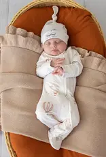 Snuggle Hunny Kids Snuggle Hunny Up & Away Organic Snuggle Sleepsuit Zip Footie