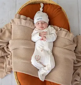 Snuggle Hunny Kids Snuggle Hunny Up & Away Organic Snuggle Sleepsuit Zip Footie