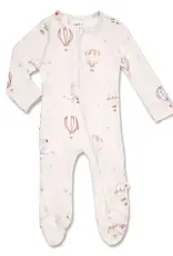 Snuggle Hunny Kids Snuggle Hunny Up & Away Organic Snuggle Sleepsuit Zip Footie