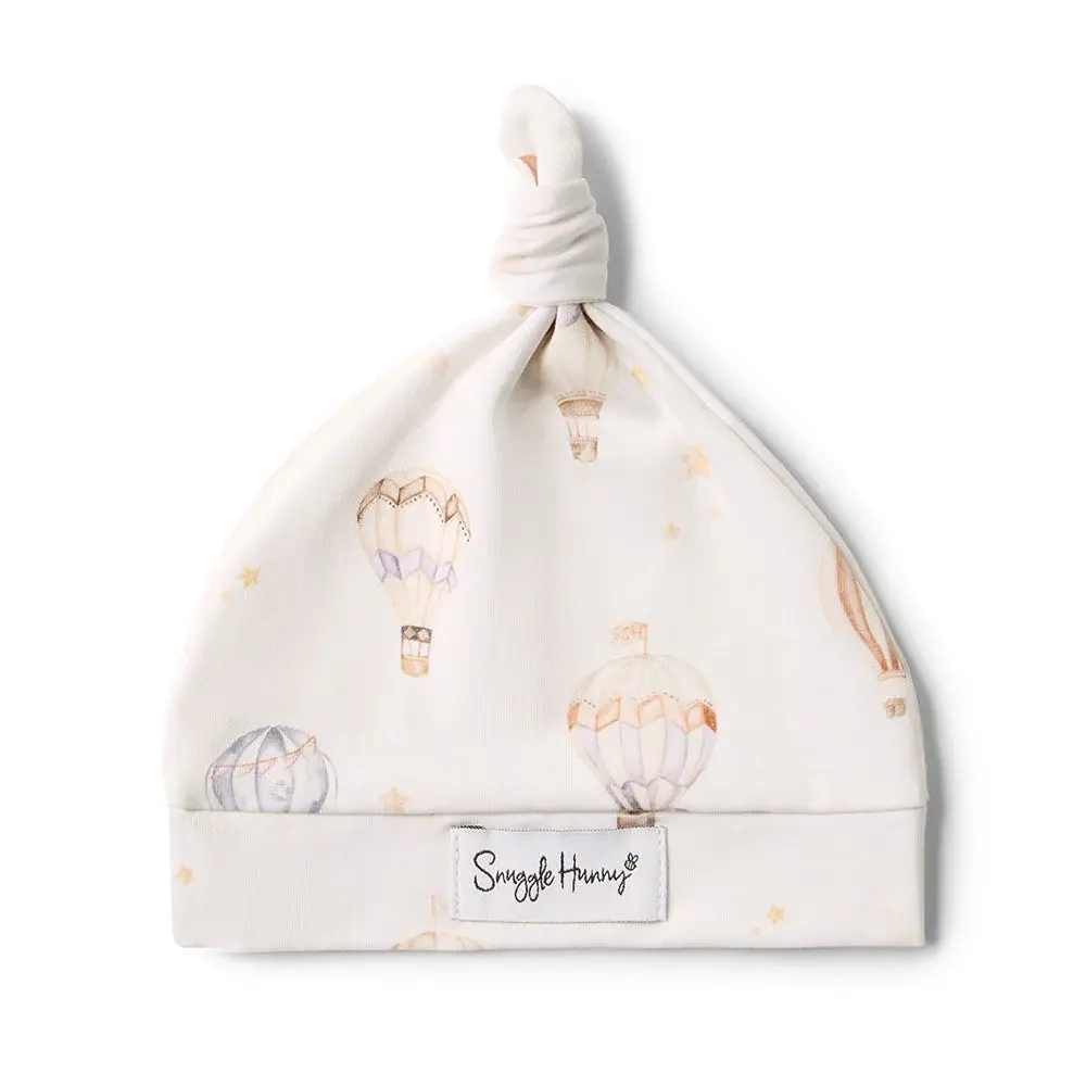 Snuggle Hunny Kids Snuggle Hunny Up & Away Organic Knotted Beanie