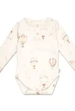 Snuggle Hunny Kids Snuggle Hunny Up & Away Long Sleeve Organic Bodysuit - 6-12 Months (0)