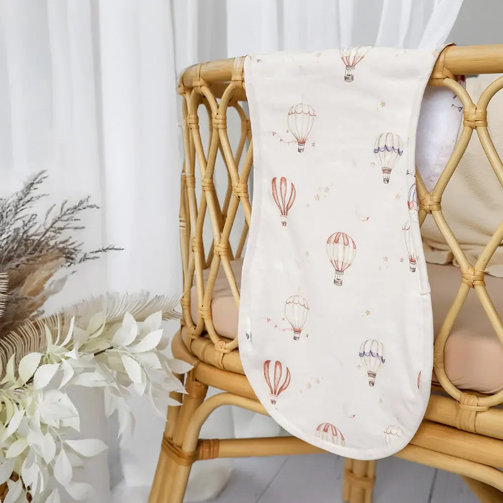 Snuggle Hunny Kids Snuggle Hunny Up & Away Organic Cotton Burp Cloth