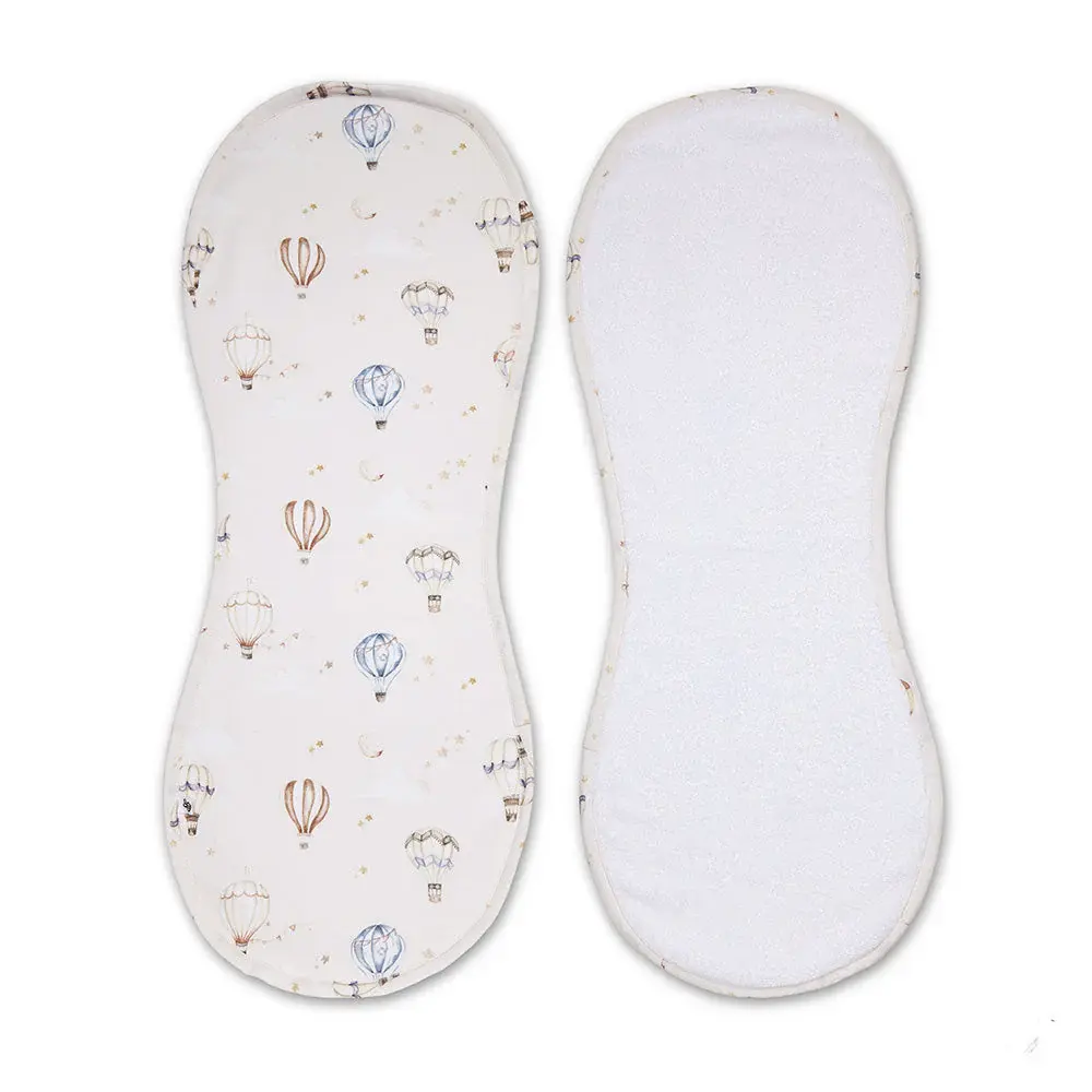 Snuggle Hunny Kids Snuggle Hunny Up & Away Organic Cotton Burp Cloth