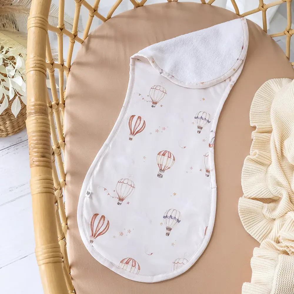 Snuggle Hunny Kids Snuggle Hunny Up & Away Organic Cotton Burp Cloth