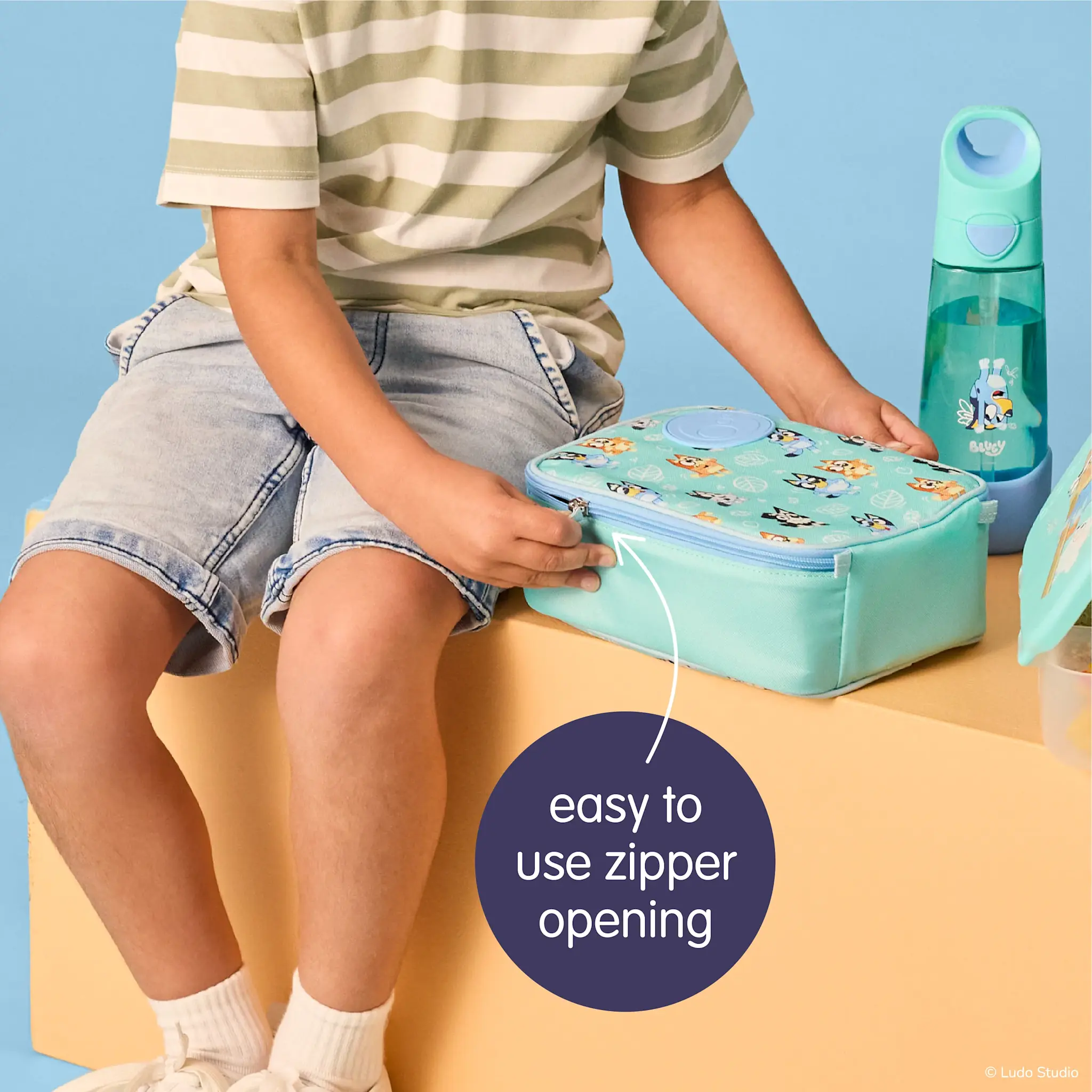 B.Box b.box Insulated Lunchbag - Bluey S2
