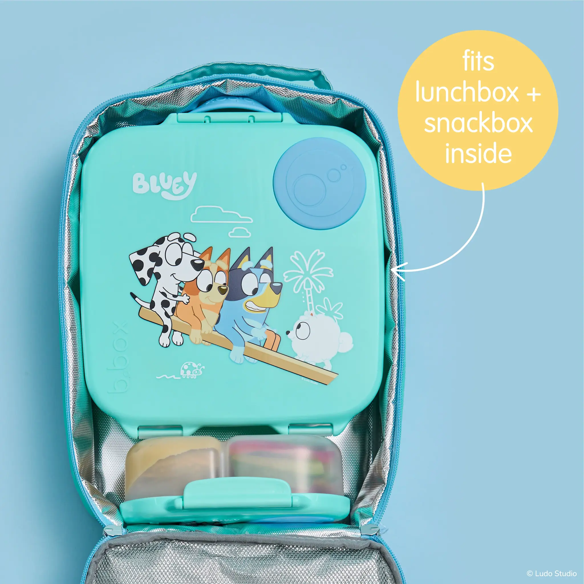 B.Box b.box Insulated Lunchbag - Bluey S2