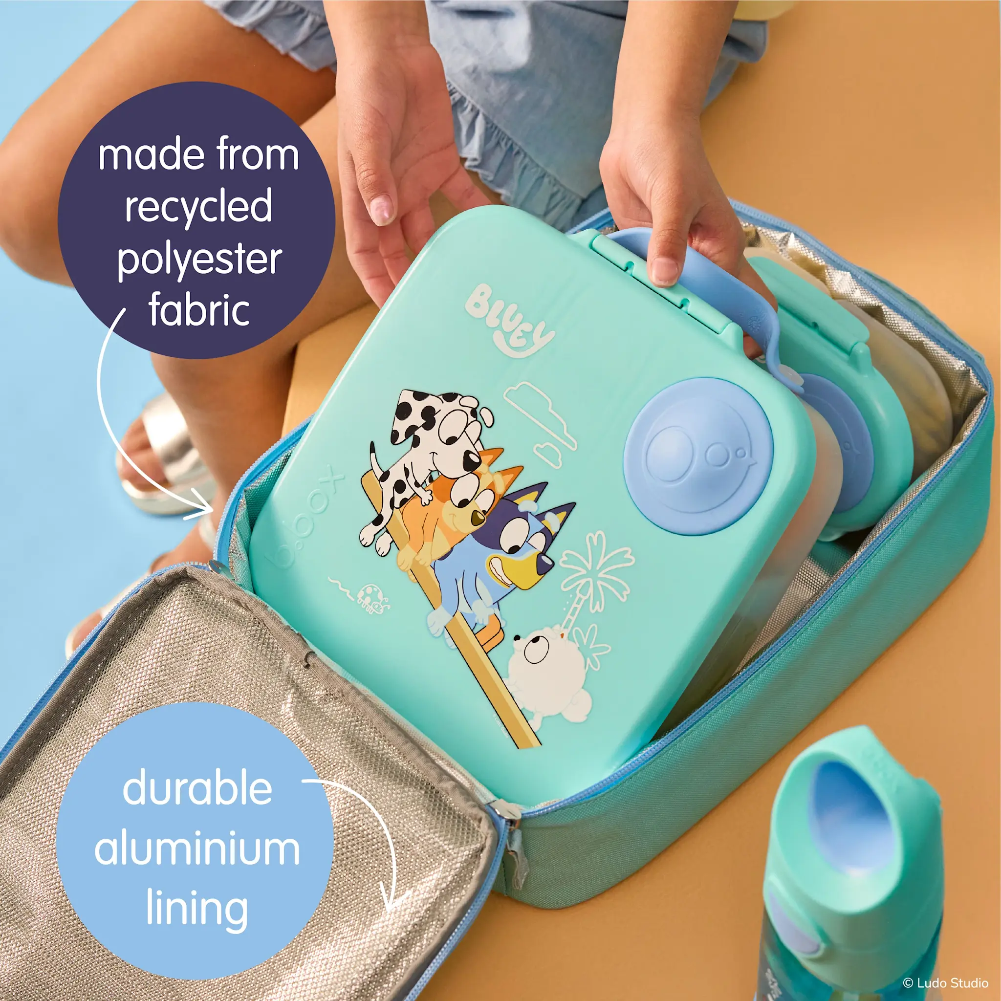B.Box b.box Insulated Lunchbag - Bluey S2