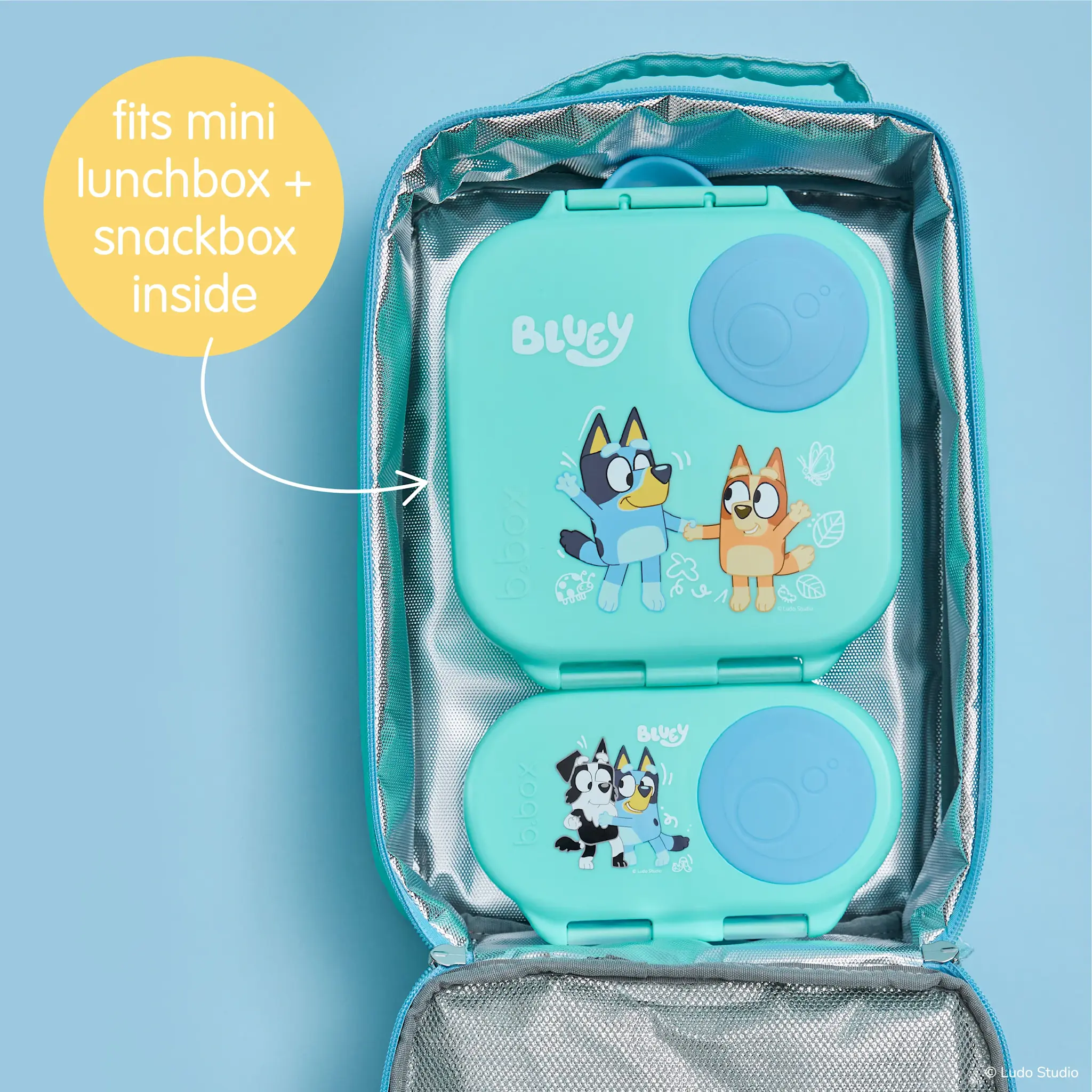 B.Box b.box Insulated Lunchbag - Bluey S2