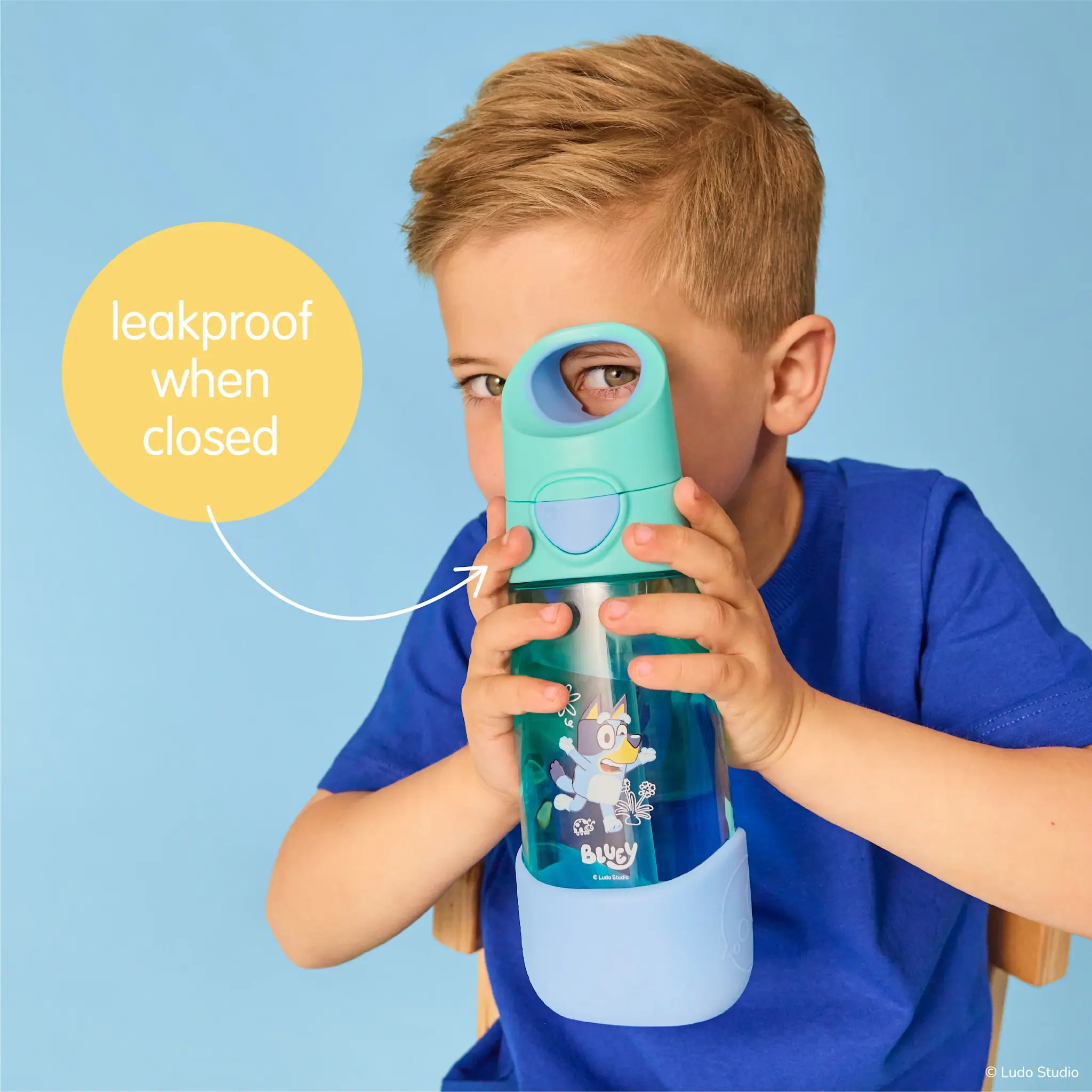 B.Box b.box 450mL Tritan Drink Bottle - Bluey S2