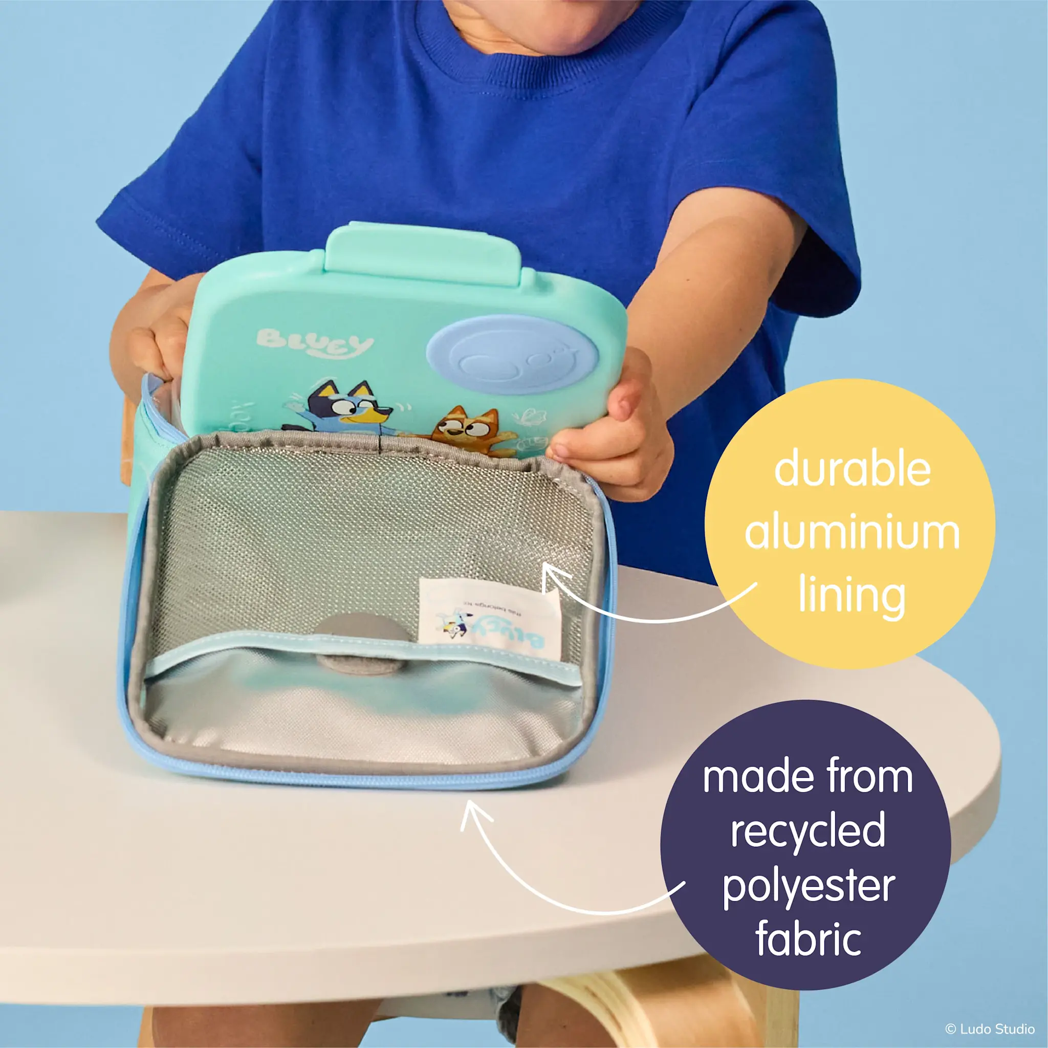 B.Box b.box Insulated Mini Lunchbag - Bluey S2