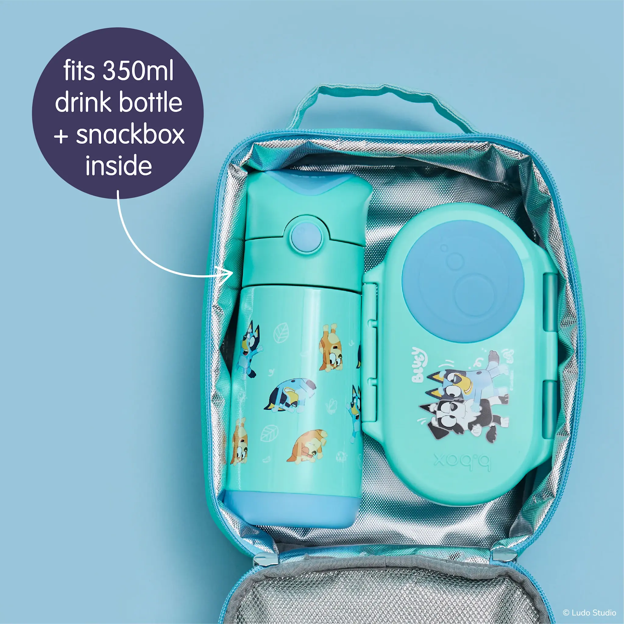 B.Box b.box Insulated Mini Lunchbag - Bluey S2