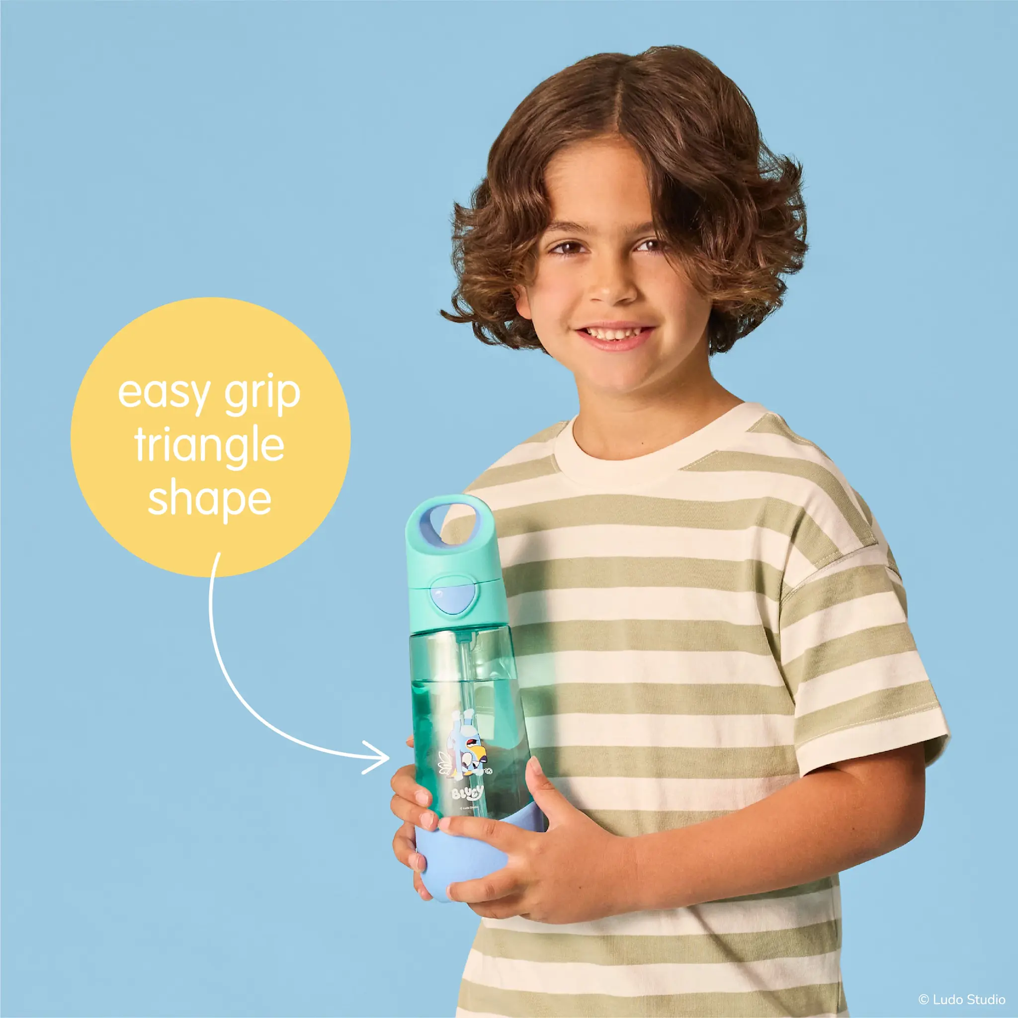 B.Box b.box 600mL Tritan Drink Bottle - Bluey