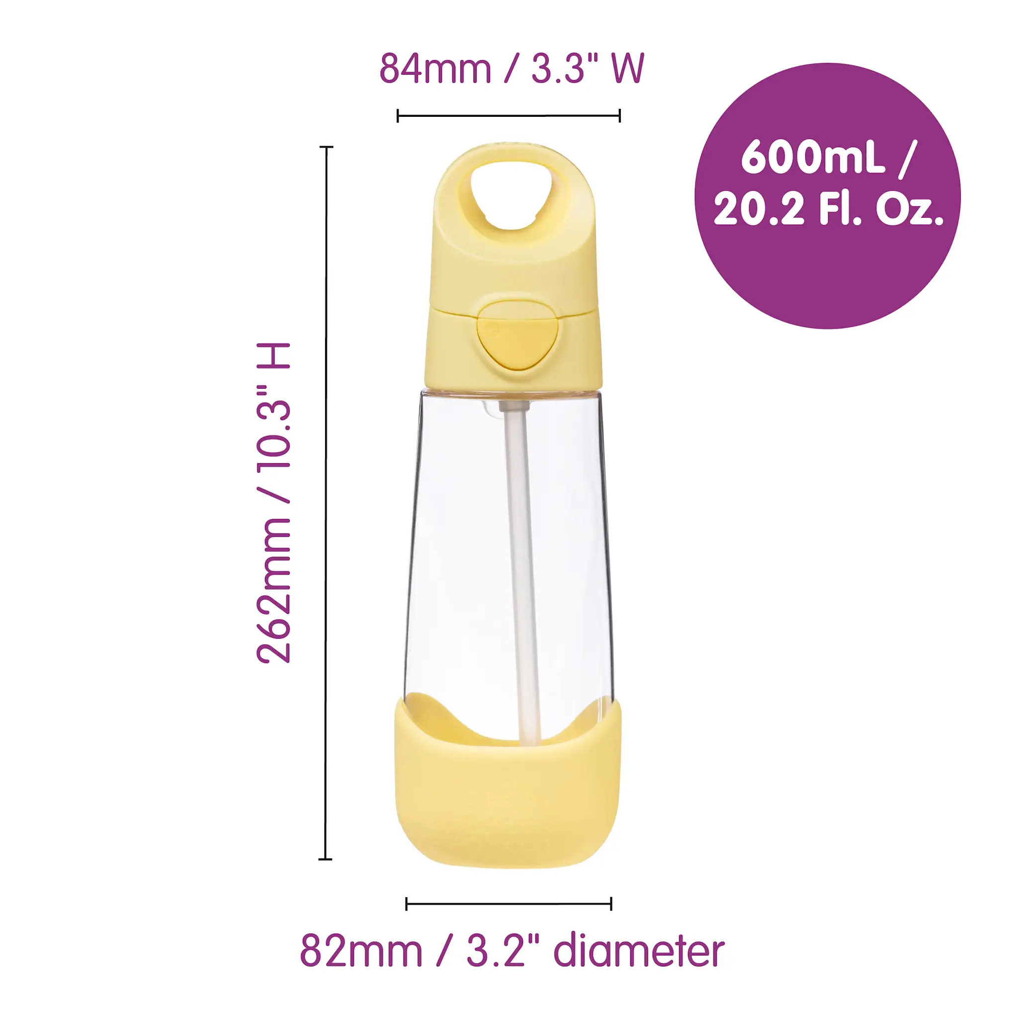 B.Box b.box 600mL Tritan Drink Bottle - Bluey