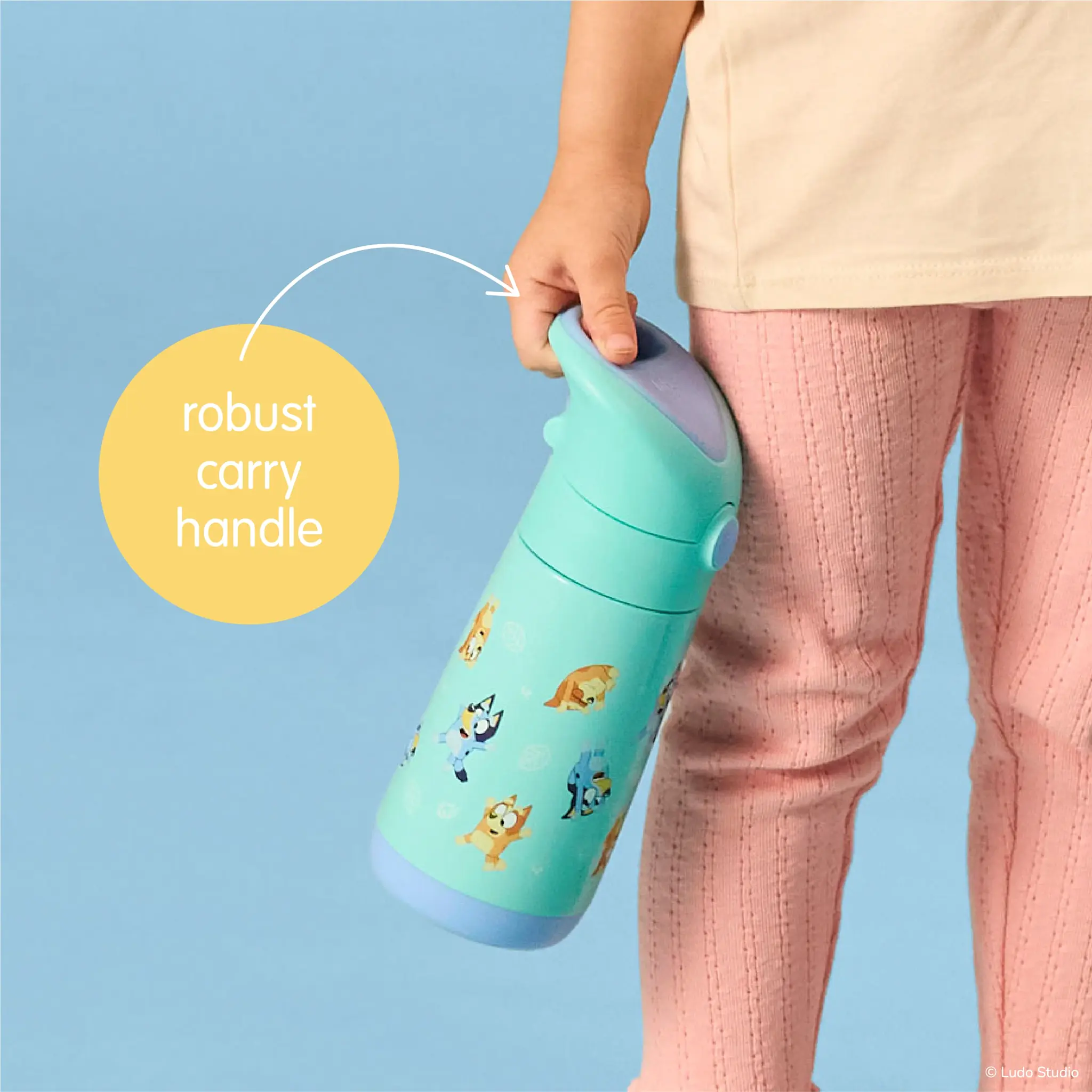 B.Box b.box 350mL Insulated Drink Bottle - Bluey S2