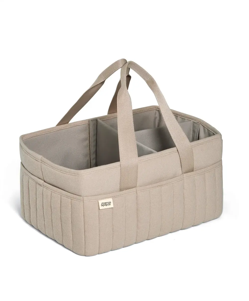 Mamas and Papas Mamas & Papas Nappy Caddy - Cashmere Waffle