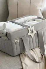 Mamas and Papas Mamas & Papas Nappy Caddy - Grey Waffle