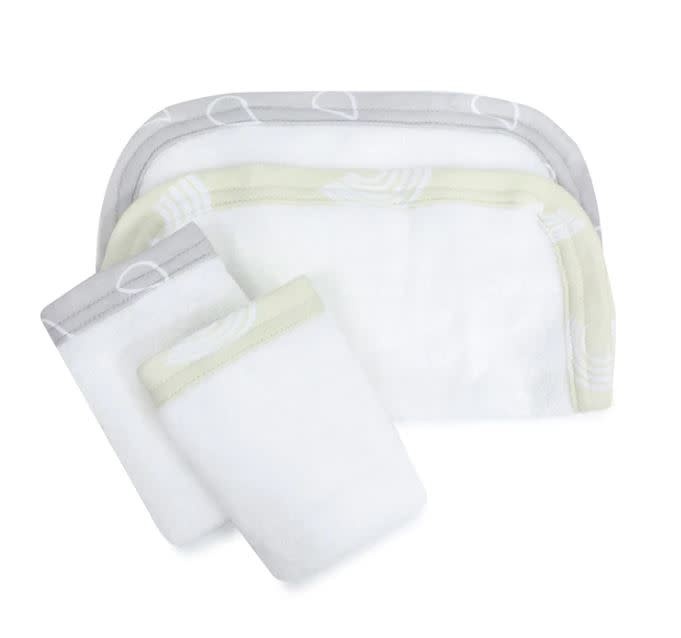 Bubba Blue Bubba Blue Nordic 3PK Wash Cloth