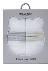 Bubba Blue Bubba Blue Nordic 3PK Wash Cloth