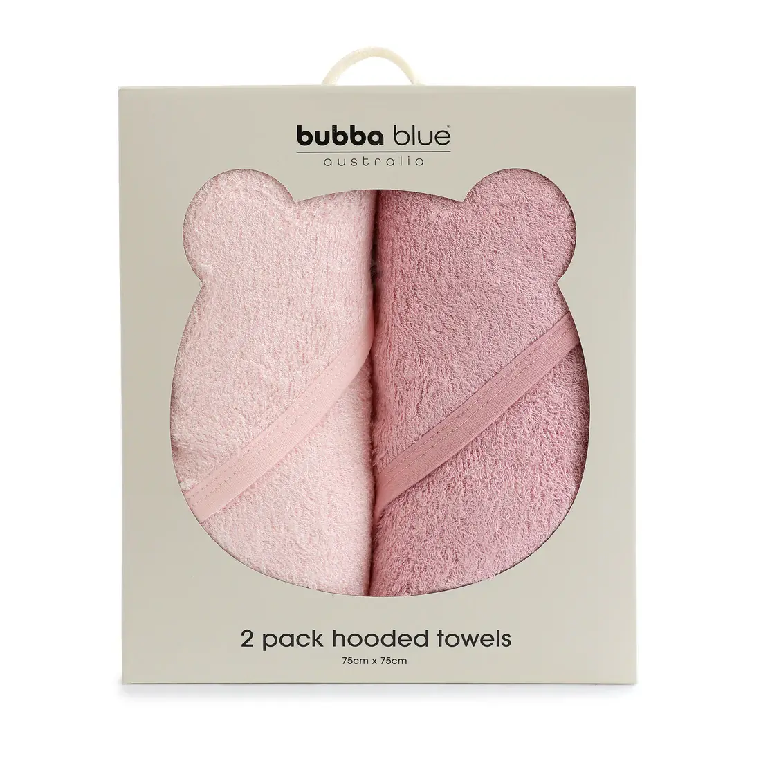 Bubba Blue Bubba Blue Bubba Sundae 2pk Hooded Towels - Cupcake