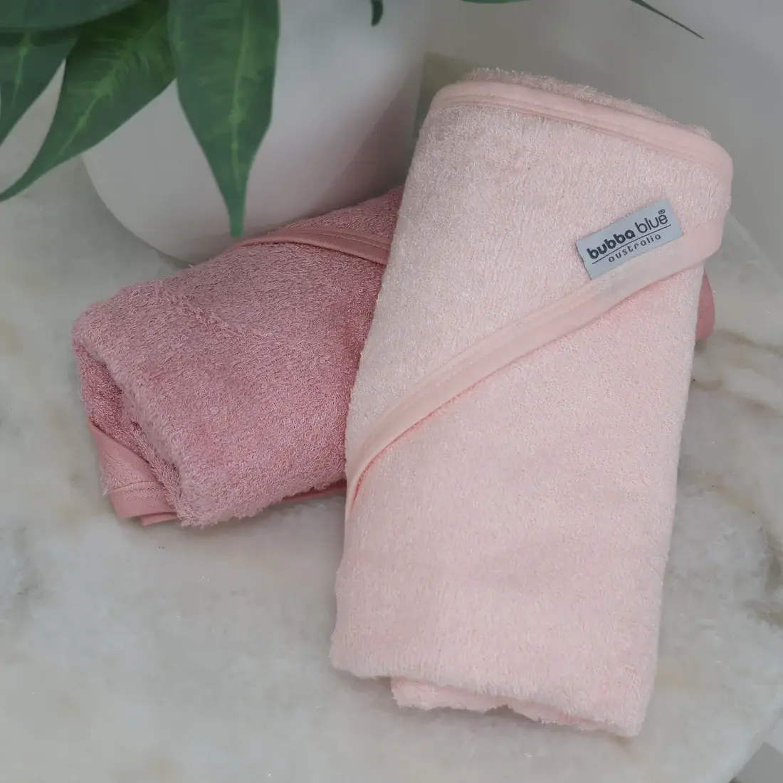 Bubba Blue Bubba Blue Bubba Sundae 2pk Hooded Towels - Cupcake