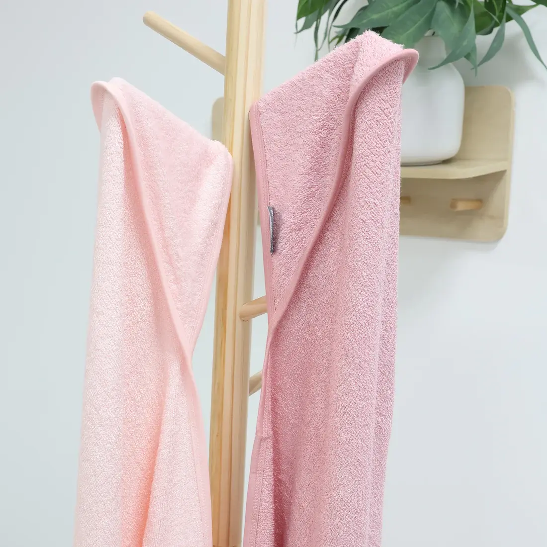 Bubba Blue Bubba Blue Bubba Sundae 2pk Hooded Towels - Cupcake