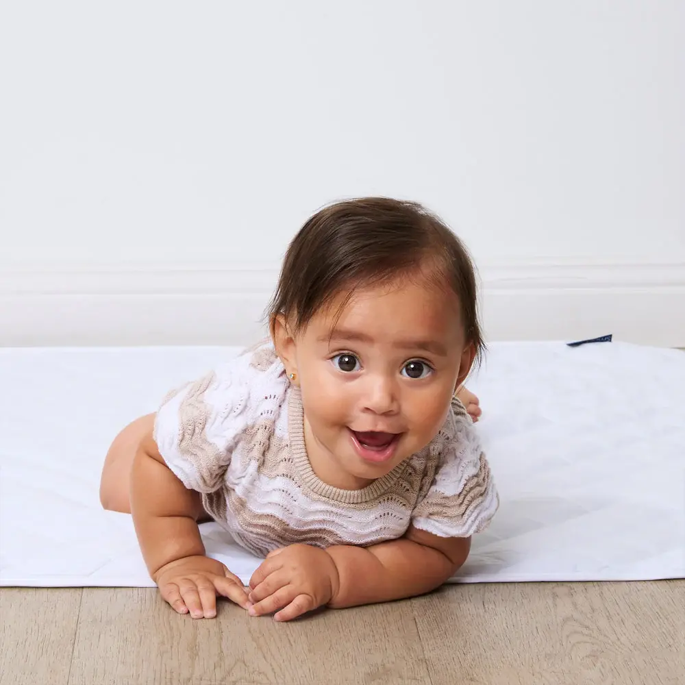 Living Textiles Living Textiles Smart-Dri Waterproof Mattress Pad - White