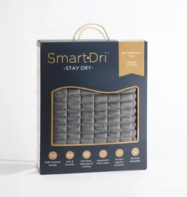Living Textiles Living Textiles Smart-Dri Waterproof Mattress Pad - Grey