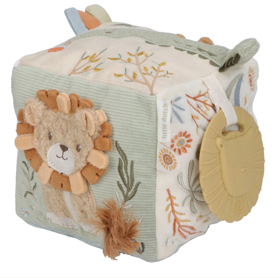 Little Dutch Little Dutch Safari Friends Soft Activity Cube