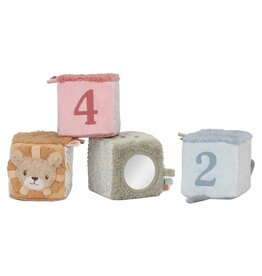 Little Dutch Little Dutch Safari Friends Soft Block Set