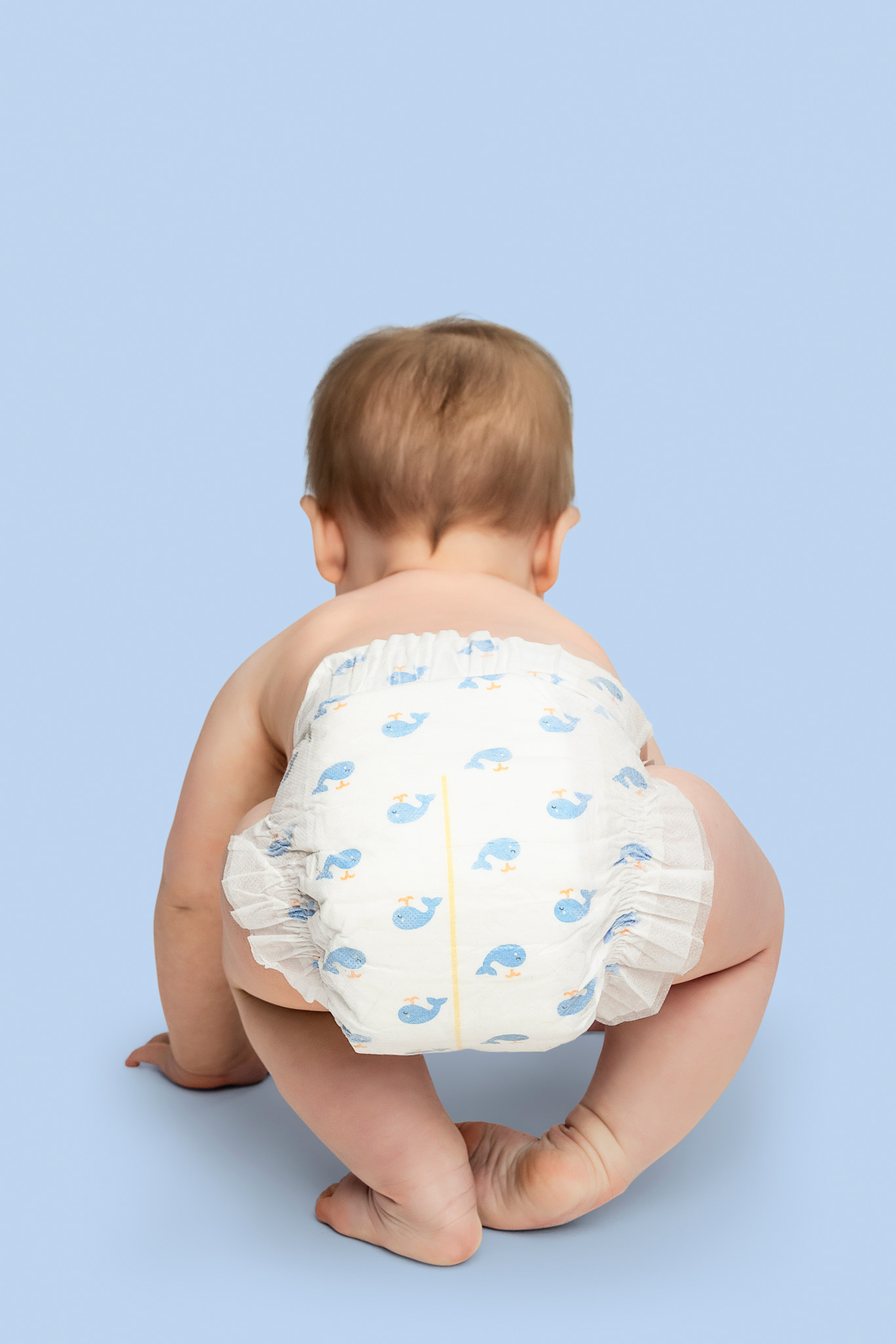 Tooshies Tooshies Organic Bamboo Nappies Size 3 Crawler 6-11kg 44pk