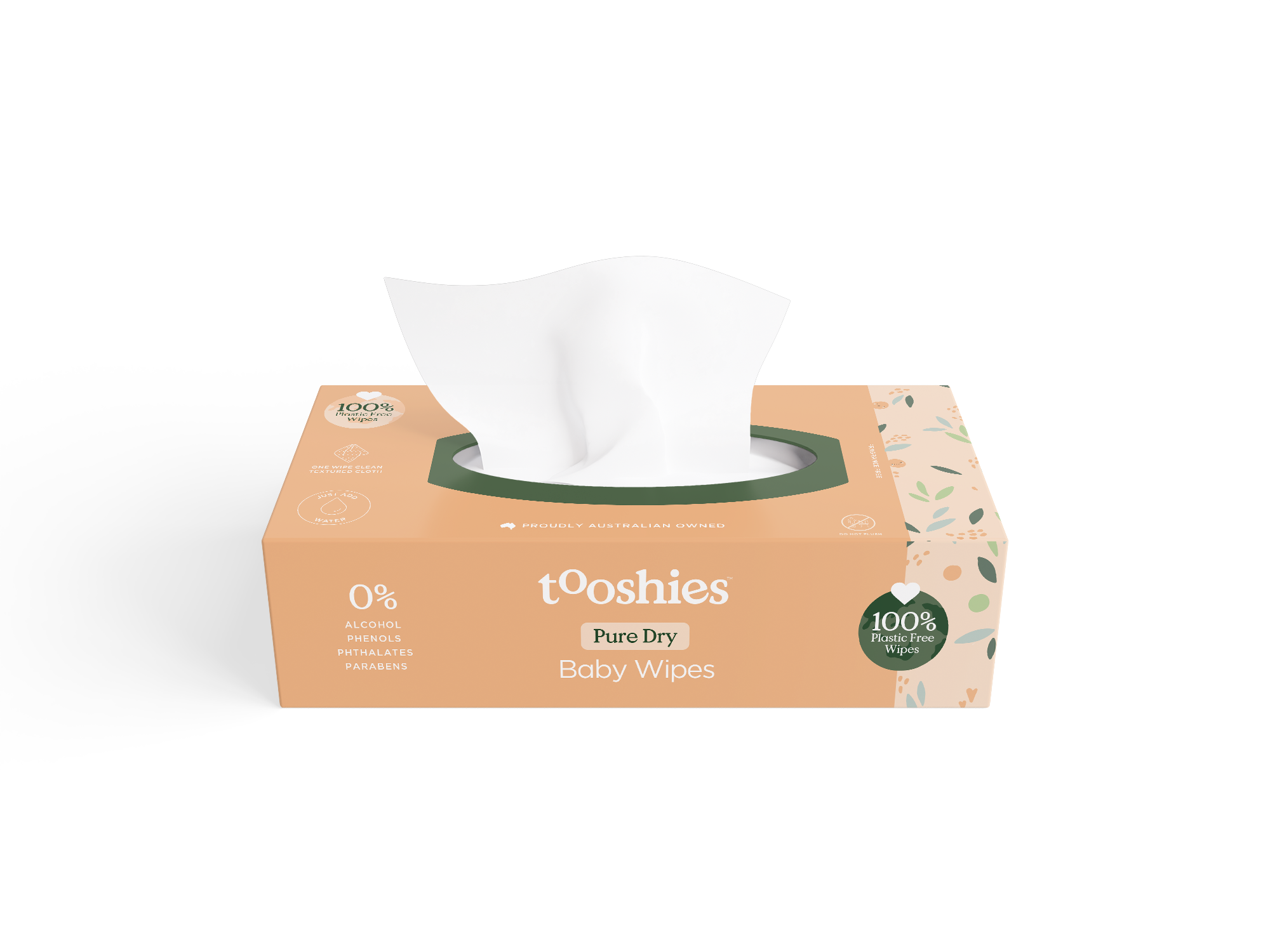 Tooshies Tooshies ECO Dry Wipes 70pk