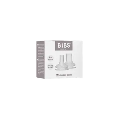 BIBS BIBS Sippy Bottle Spout 2 Pack Silicone