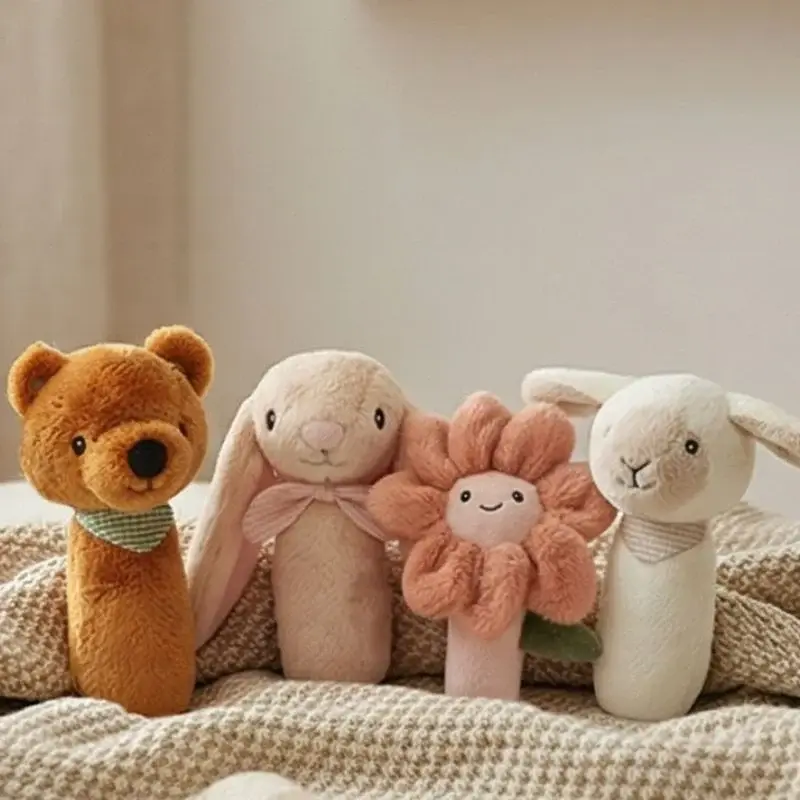 All4Ella All4Ella Baby Rattle - Bear