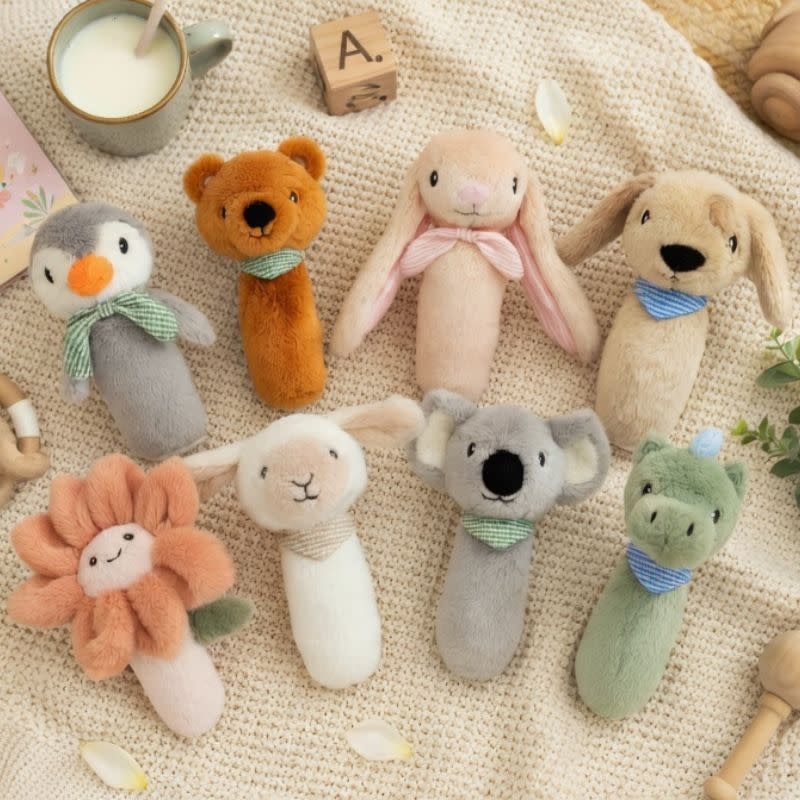 All4Ella All4Ella Baby Rattle - Flower