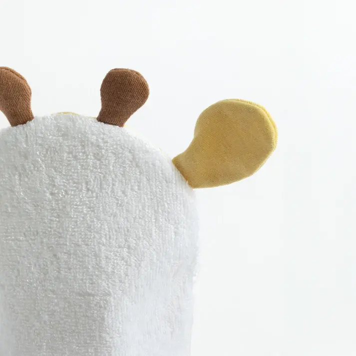 Living Textiles Living Textiles Bath Mitt - Wild Safari/Giraffe