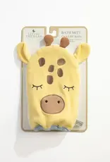 Living Textiles Living Textiles Bath Mitt - Wild Safari/Giraffe