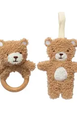 Living Textiles Living Textiles Teething Ring & Dummy Chain Gift Set