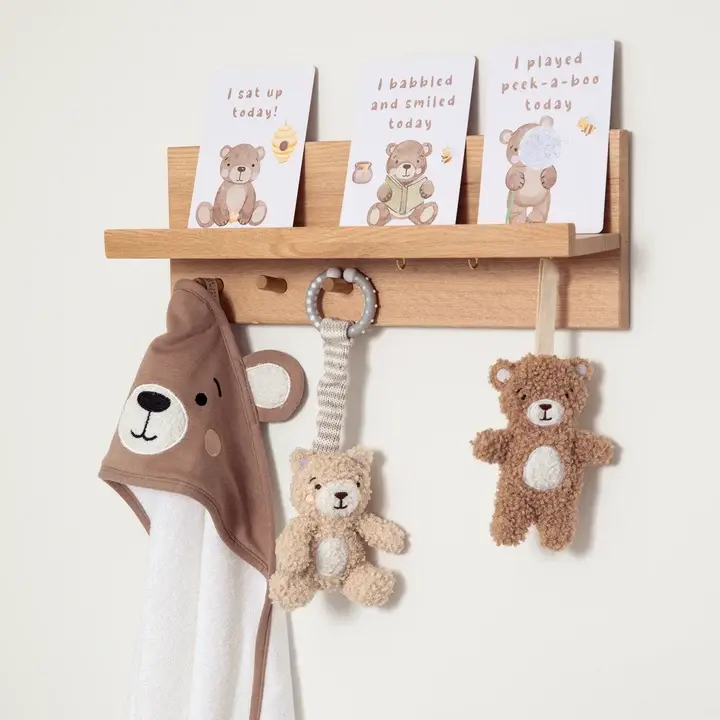 Living Textiles Living Textiles Teething Ring & Dummy Chain Gift Set