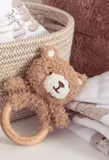 Living Textiles Living Textiles Teething Ring & Dummy Chain Gift Set