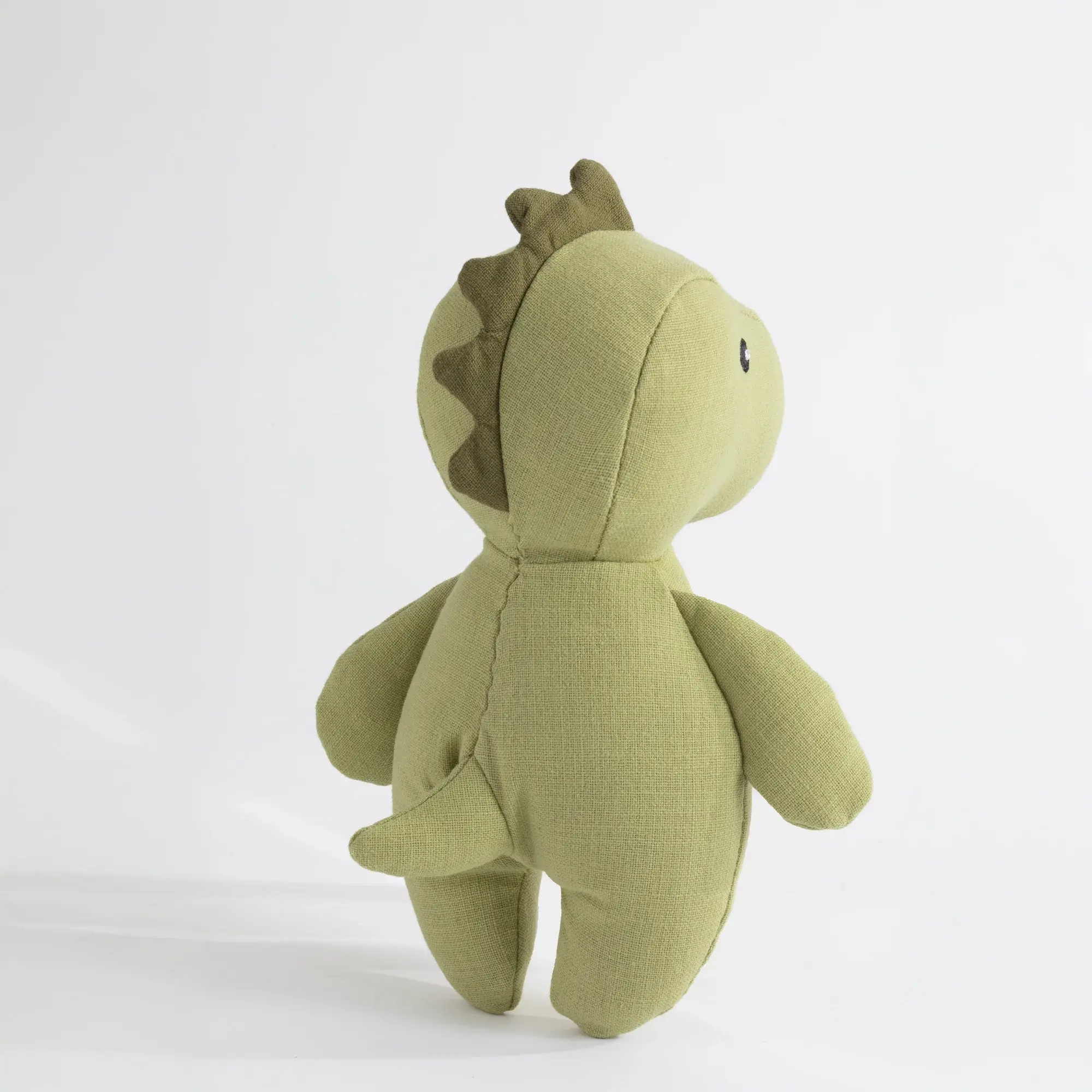 Living Textiles Living Textiles Small Linen Animal - Dennis the Dinosaur