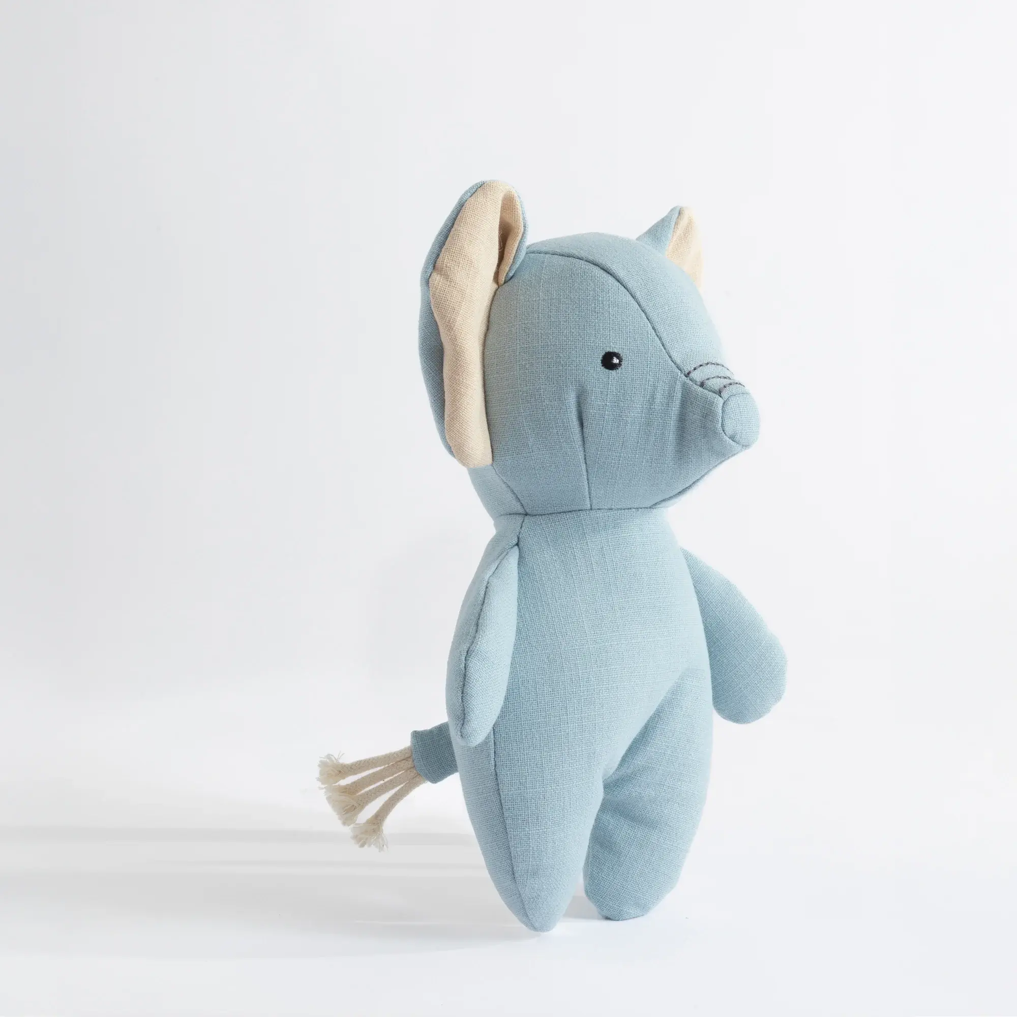 Living Textiles Living Textiles Small Linen Animal - Eddie the Elephant